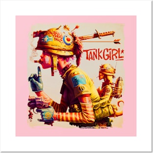 Tank Girl//Comic Fanart Posters and Art